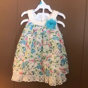 Toddler spring floral dress